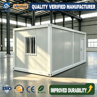 Cabine modulaire de haute qualité, dortoir mobile pour travailleurs, maison préfabriquée en conteneur détachable avec salle de bain