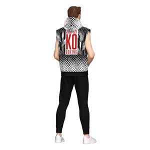 Sudadera con Capucha sin Mangas para Boxeo, Tejido Suave y Duradero, Diseñada para Amantes del Boxeo y Entusiastas del Fitness, Ideal para Calentamiento - Product Image 4