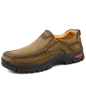 <span class=keywords><strong>Mocassins</strong></span> <span class=keywords><strong>bateau</strong></span> décontractés pour hommes, best-sellers, en cuir souple, faits à la main, confortables, faciles à porter, antidérapants pour l'hiver - Product Image 4