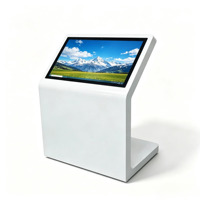 Kiosco LCD Interactivo de Autoservicio con Pantalla Táctil Horizontal de 27 Pulgadas, OEM ODM, para Consultas de Información en Centros Comerciales