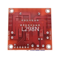 Module de carte de contrôleur d'entraînement de moteur pas à pas DC à double pont H L298N pour robot de voiture intelligent