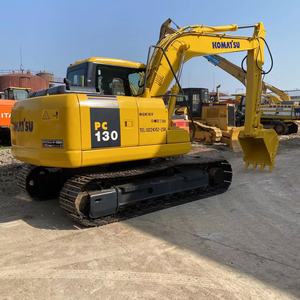 Excavadora Usada Komatsu PC130 2020 con Cargador Frontal, Precio Bajo en Shanghái, Incluye Motor, Carga Nominal de 0.7t, Sistema Hidráulico HYDAC - Product Image 2
