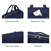 Trousse de toilette pleine grandeur, trousse à maquillage avec crochet de suspension, sac de rangement de voyage résistant à l'eau pour femmes et hommes
