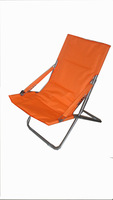 Chaise de camping pliable double FOCUS personnalisée, légère, portable, pliable, pour voyages en plein air, trois places, chaises de pique-nique, chaises de plage, bleues