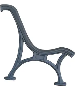 Customized Casting Grey Cast Iron Table Legs Metal Casting Bench Legs