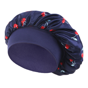 Bonnet en Satin Prêt à Expédier, Chouchou Cheveux en Soie pour Dormir Avec Large Bande Élastique, Bonnet de Nuit Couche Unique pour Femmes - Product Image 5