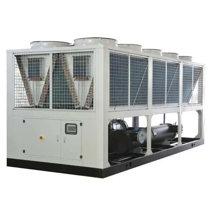Industrial Cryogenic Ice Water Machine Air Cooled Screw Chiller