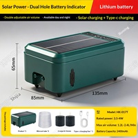 Pompe de circulation silencieuse à énergie solaire, à haut débit, avec filtration automatique et oxygénation, en plastique, pour petits bassins à poissons extérieurs