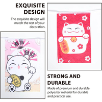 Fanions et drapeaux suspendus en polyester de style japonais personnalisés, mini-drapeaux, impression numérique avec logo personnalisé
