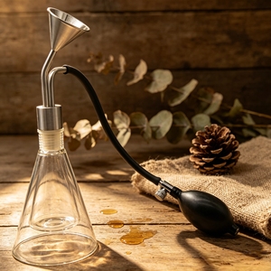 Flacon d'arôme en verre luxueux de 90 ml, personnalisable, flacon créatif en verre pour huile essentielle, grain de café et vin blanc, flacon testeur d'arôme - Product Image 5