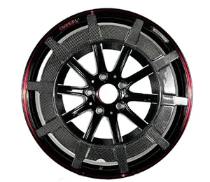 Flrocky鍛造パッセンジャーホイールリム24*10/12 PCD 5*112 ET55-60 CB 66.6合金ホイール