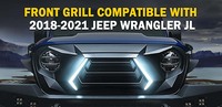 Pour Jeep Wrangler nouvelle conception partie du corps remplacement calandre avec clignotant