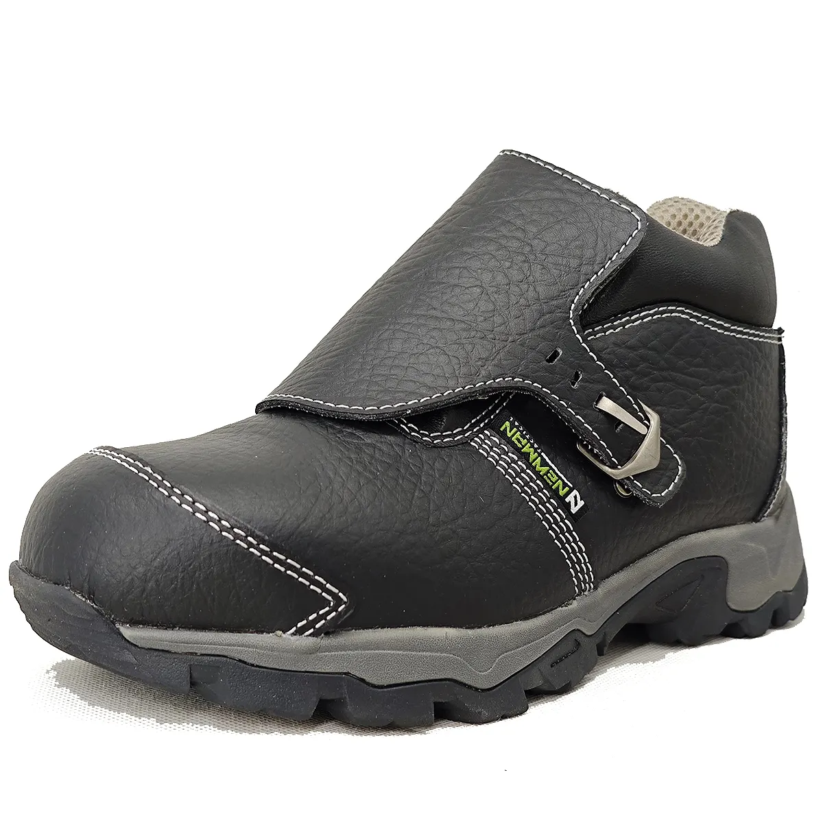 中国溶接靴新しいデザイン高品質Puソール男性産業作業安全ブーツ卸売価格
