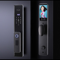 AI-vingerafdruk 3D-gezichtsherkenning voor camera Palm Digitale herkenning Automatische huisbeveiliging Smart Lock Aluminium Cloud