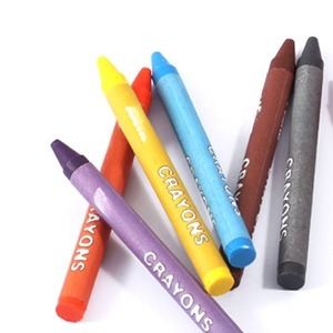 Crayons de cire doux multicolores de haute qualité, non toxiques, 12 couleurs, fournitures artistiques pour enfants, ensemble de crayons de cire - Product Image 4