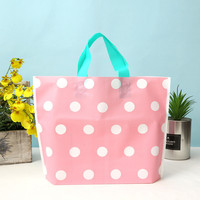40*35cm 45*40cm Poignée de sac de remerciement Pochette en PE Sac à main T-shirts, chemises et vêtements Shopping Promotion Emballage Sac Sachet