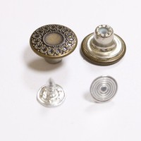 Fabricants vendant des rivets en laiton de 1,25 mm, boutons fixes multifonctionnels en métal pour accessoires vestimentaires