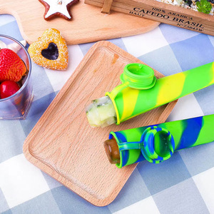 Moule à sucettes glacées en silicone coloré personnalisé avec logo, avec couvercles connectés, pour la création de glaces maison – Vente en gros - Product Image 4
