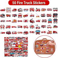 140 pièces de cadeaux de fête d'Halloween pour pompiers, enfants, casque LED, porte-clés, bracelet, pelle, cuillère, tatouage, sac, fêtes d'anniversaire