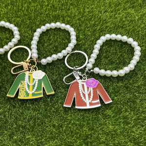 Nuovo Zeta Delta sorellity di lusso Anime Design carino Custom in metallo elegante regalo moderno portachiavi Charm borsa creativa - Product Image 2