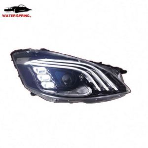 Phiên Bản Cao Cấp Cho Mercedes-Benz S-Class W22 2006-2012 Yeas Mô Hình Đèn Pha Lắp Ráp <span class=keywords><strong>LED</strong></span> Ban Ngày Chạy Đèn Lắp Ráp - Product Image 2