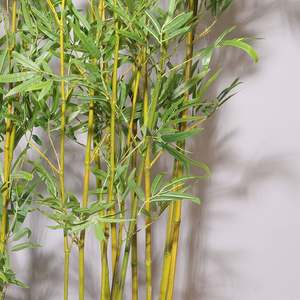 Venta al por Mayor de Plantas Artificiales de Bambú de Plástico de 6 Pies de Altura para Decoración de Interiores y Exteriores, con Maceta - Product Image 5