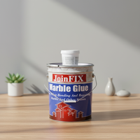 Adhésif double composant en polyuréthane transparent Join Fix pour la construction en marbre et granit