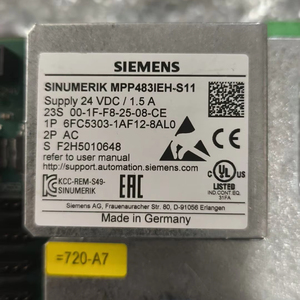 6FC53031AF128AL0 SINUMERIK 840D Operador sin Paro de Emergencia, Amplia Experiencia Técnica con Profundas Conocimientos en la Industria - Product Image 1
