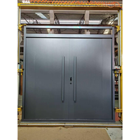 Puerta Clásica Reforzada de Aluminio Fundido para Vestíbulo de Hotel, Hoja Única, Certificación CE, Personalizada para Uso Residencial, Pedido al por Mayor