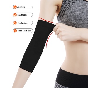 Manchon de <span class=keywords><strong>compression</strong></span> pour <span class=keywords><strong>coude</strong></span> en nylon et élasthanne 20-30 mmHg pour soulager la douleur au bras et à l'avant-bras, protège-paume, élasticité réglable, unisexe - Product Image 1