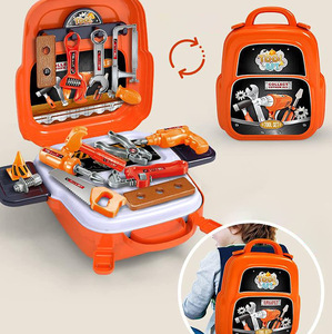 Juego de Juguetes de Plástico para Niños, Juego de Imitación de Mecánico, <span class=keywords><strong>Caja</strong></span> de <span class=keywords><strong>Herramientas</strong></span>, Juego de <span class=keywords><strong>Herramientas</strong></span> de Juguete, Juguetes de <span class=keywords><strong>Herramientas</strong></span> - Product Image 6