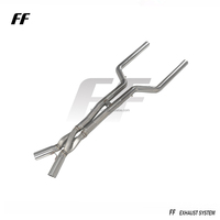 Tuyau intermédiaire SS304L avec tuyau en Z pour BMW M5 F90 4.4TT 2018-2023, échappement de course de haute qualité