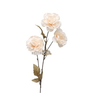 Flor de Seda Artificial de Peonía de Tres Cabezas Secret Garden para Decoración de Bodas y Hogar - Product Image 1