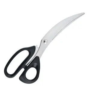 Stainless Steel Sharp Korean Barbecue BBQ Kitchen Scissors