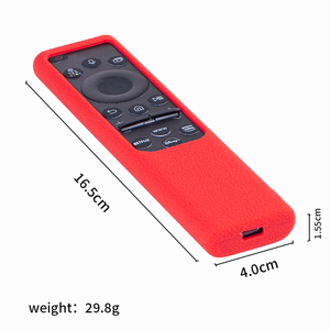 Funda remota de TV de silicona personalizada al por mayor para <span class=keywords><strong>Samsung</strong></span> TV Remote <span class=keywords><strong>TM2280E</strong></span> BN59 Solar Remote Control - Product Image 6
