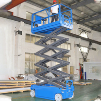 Harga Platform Lift Gunting Bermotor Genie Self-Propelled Heavy-Duty dengan Kapasitas Beban Kuat 8m 10m 12m 14m