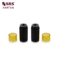 Envases de Desodorante Vacíos de Plástico AS de 15 ml, Aptos para Viajes, Botellas con Sistema de Giro para Cuidado Personal