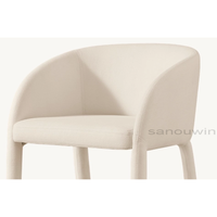 Chaise de bar en bois de teck massif pour la vie en plein air Siège haut Mobilier design moderne et confortable