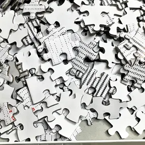 승화 빈 판지 큰 직소 퍼즐 성인 인쇄 퍼즐 500pcs