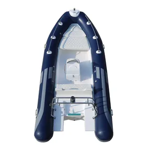 China Rowing Yacht Rib Fishing Fiberglass Motor Luxury Rigid new Pontoon Jet rib Boat With Custom Made Logo