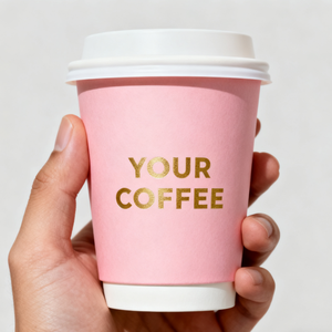Vaso de Papel Biodegradable de Doble Pared con Logotipo Personalizado, Ecológico, de Grado Alimenticio, <span class=keywords><strong>para</strong></span> Comida Rápida y Café <span class=keywords><strong>para</strong></span> <span class=keywords><strong>Llevar</strong></span> - Product Image 4