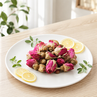 Thé en vrac de fleurs de rose Pingyin, bourgeons de rose séchés, tisane pour infusion quotidienne