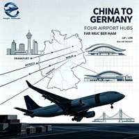 Transitaire Aérien International de Chine vers l'Allemagne (FRA, MUC, BER, HAM) – Service de Fret en Vrac CIF CFR
