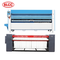 Support de personnalisation Machine à repasser et à plier les tissus entièrement automatique avec gerbeur pour l'usine de blanchisserie d'hôtel