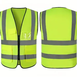 FBA safety vest with logo mesh construction vest children vest reflector american warning use mesh work wear