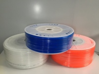 Haute pression extérieure douce blanche transparente de tuyau flexible de LLDPE et de HDPE pour l'ingénierie d'eau potable