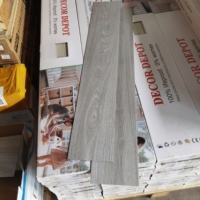 Baldosas de vinilo LVT con diseño de espiga, estilo retro a cuadros, para suelos, tipo Chevron, con reverso seco para paneles, tipo loseta de piedra, para baños y clubes.