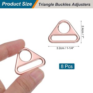 ตัวปรับหัวเข็มขัดรูปสามเหลี่ยม สายรัดแบบวงแหวน D - Product Image 2