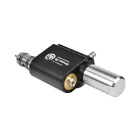 Régulateur PCP HubenPower 7075 haute pression 4500 psi réglable en acier inoxydable avec valve Dream Z pour réservoir HPA de carabine à air comprimé