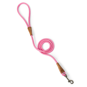Guinzaglio per Cani in Corda Personalizzato Rosa Pastello Resistente in Corda da Arrampicata 150cm con Clip Metallica Antiruggine - Product Image 4